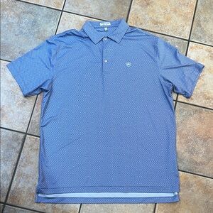 Mens Peter Millar golf shirt
